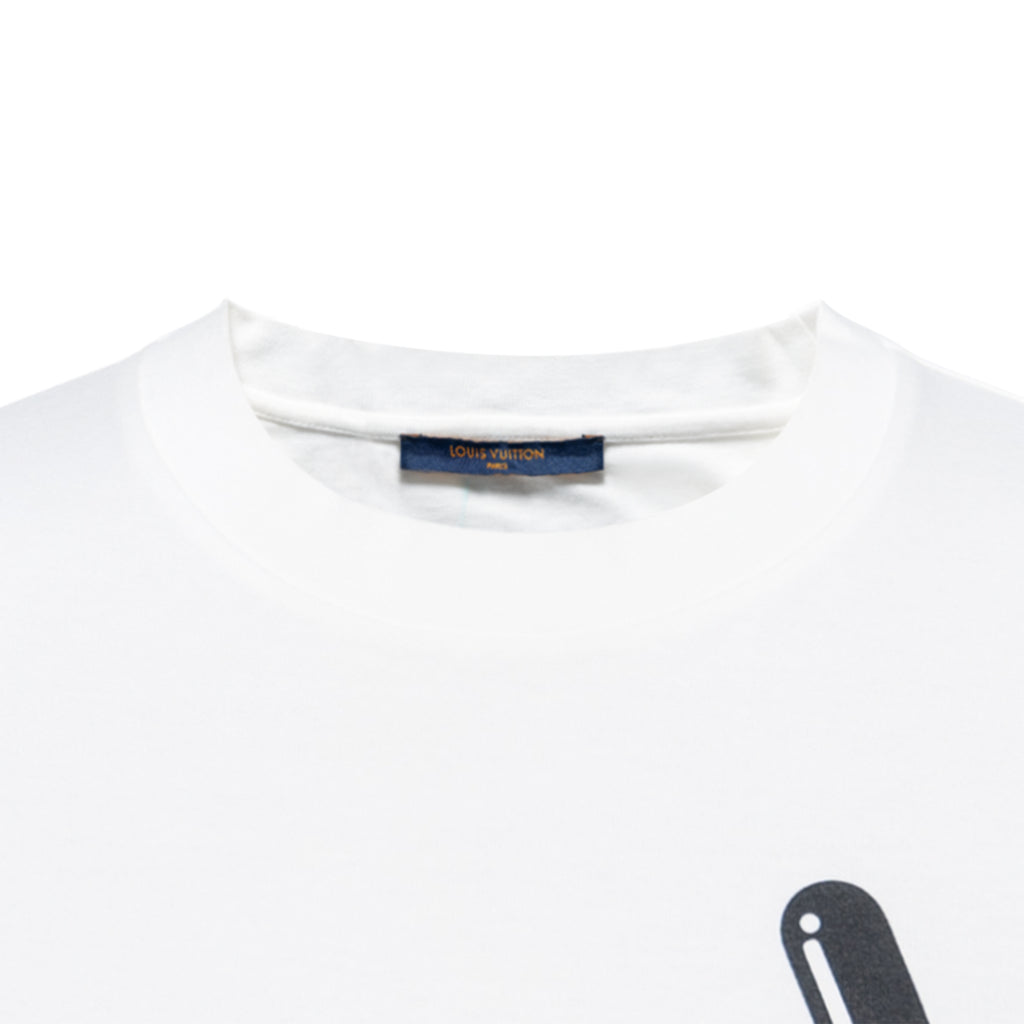 LV Kaos Logo Seri Huruf, Unisex, COD '-L-10