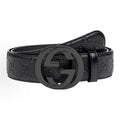Sabuk logo monogram GUCCI, unisex "COD"-GY-H
