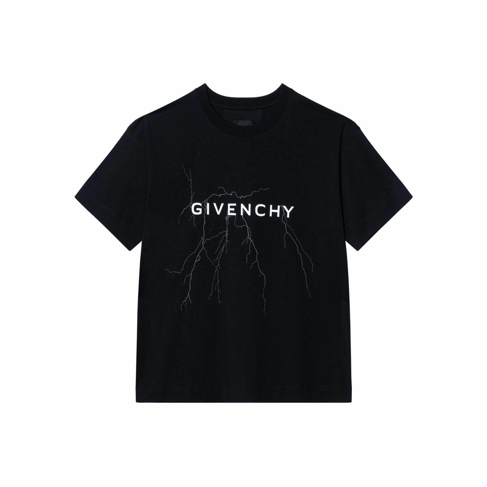 Kaos Givenchy Bermotif, Unisex -J-06