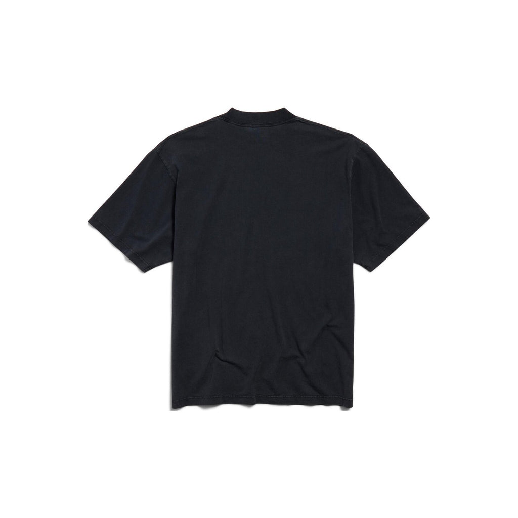 Kaos Pendek Balenciaga dengan Motif Gambar/Cetak, Cocok untuk Pria dan Wanita -BL-03