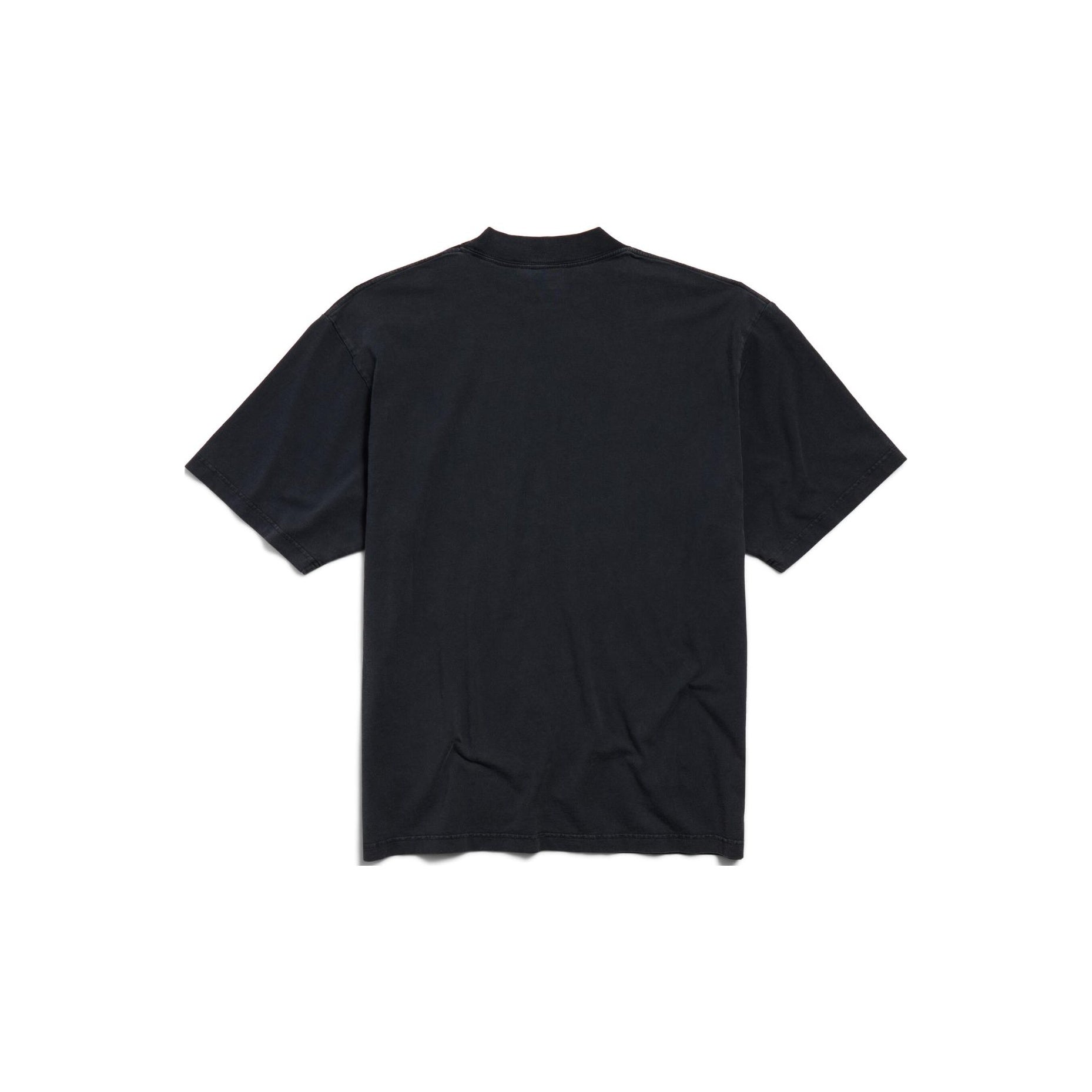 Kaos Pendek Balenciaga dengan Motif Gambar/Cetak, Cocok untuk Pria dan Wanita -BL-03