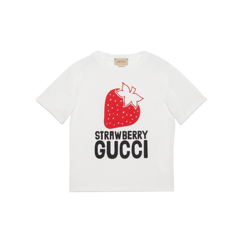 GUCCI Kaos Logo Seri Huruf, Unisex, COD '"   G-118