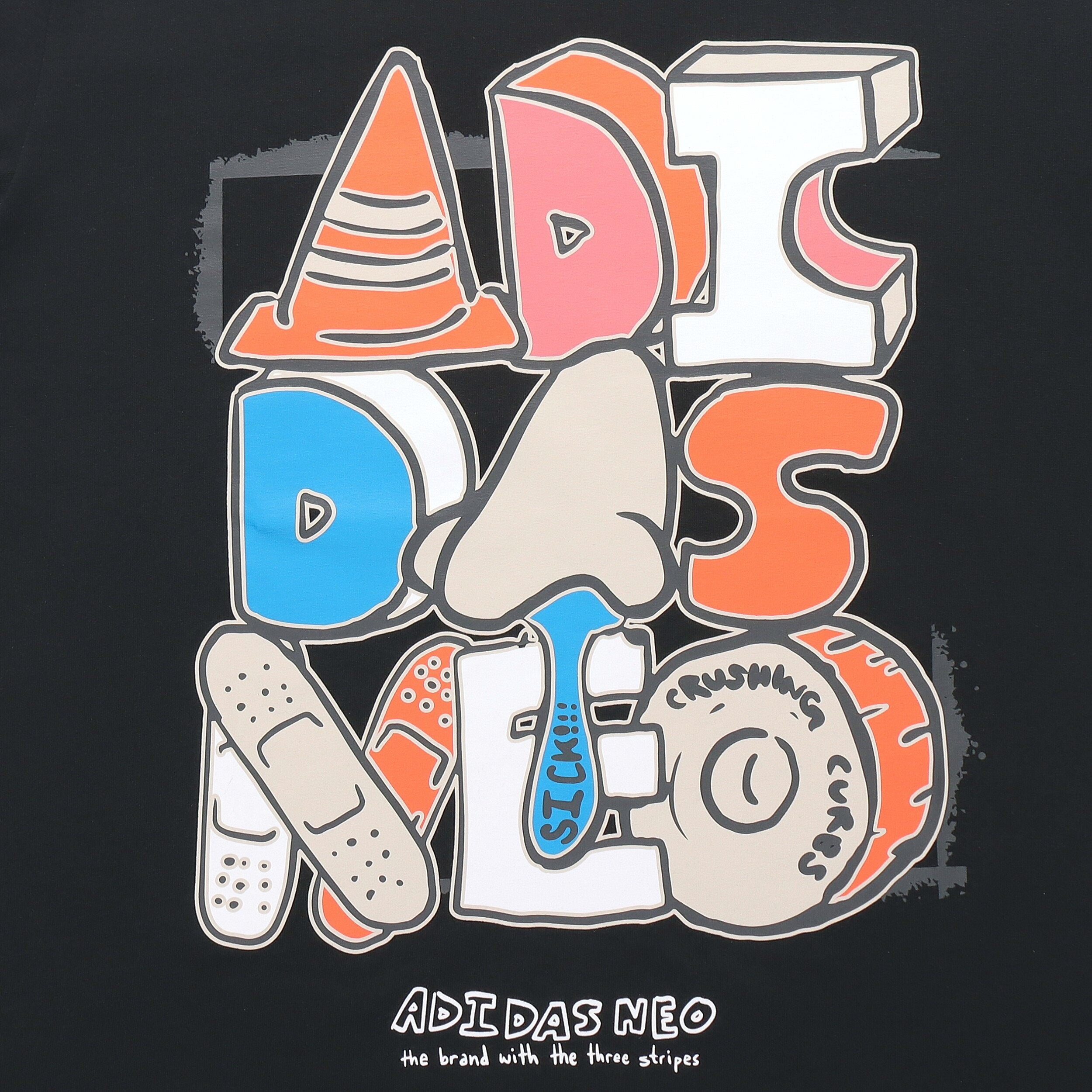 adidas Kaos Logo Seri Huruf, Unisex, COD '" AD-36