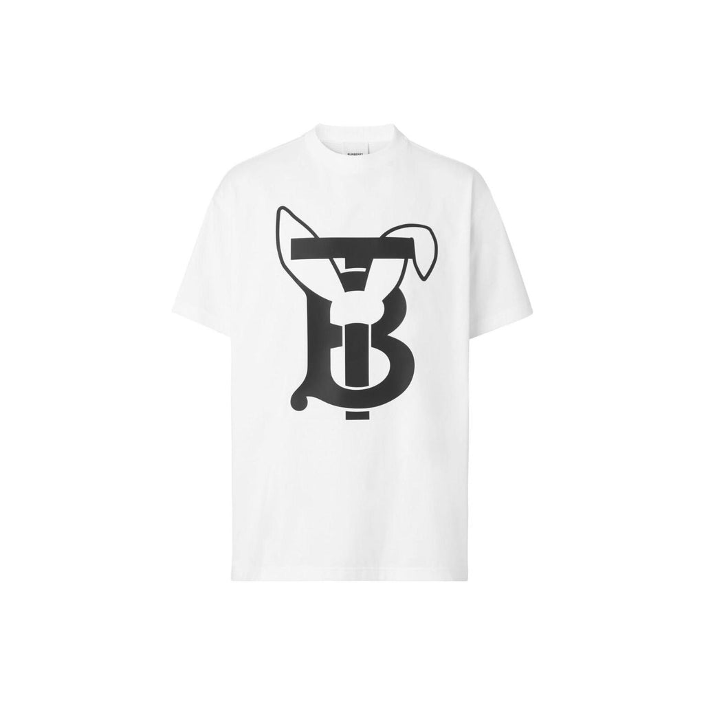 Burberry Kaos Logo Seri Huruf, Unisex, COD '"B-55