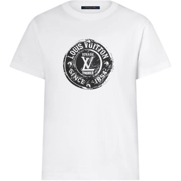 LV Kaos Logo Seri Huruf, Unisex, COD '-L-04