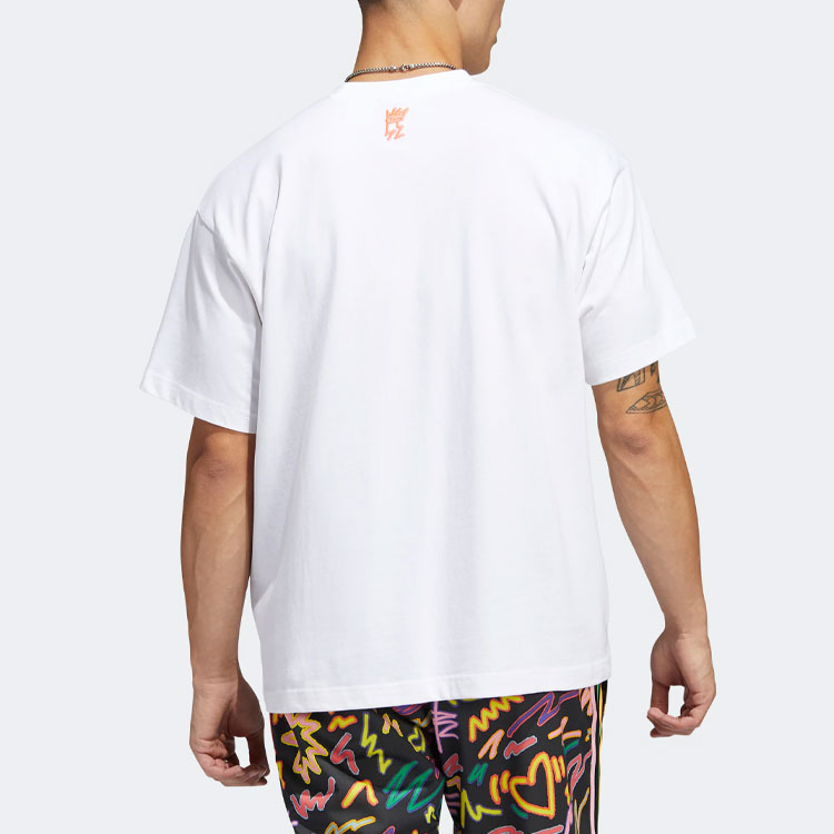 adidas Kaos Logo Seri Huruf, Unisex, COD '" AD-39