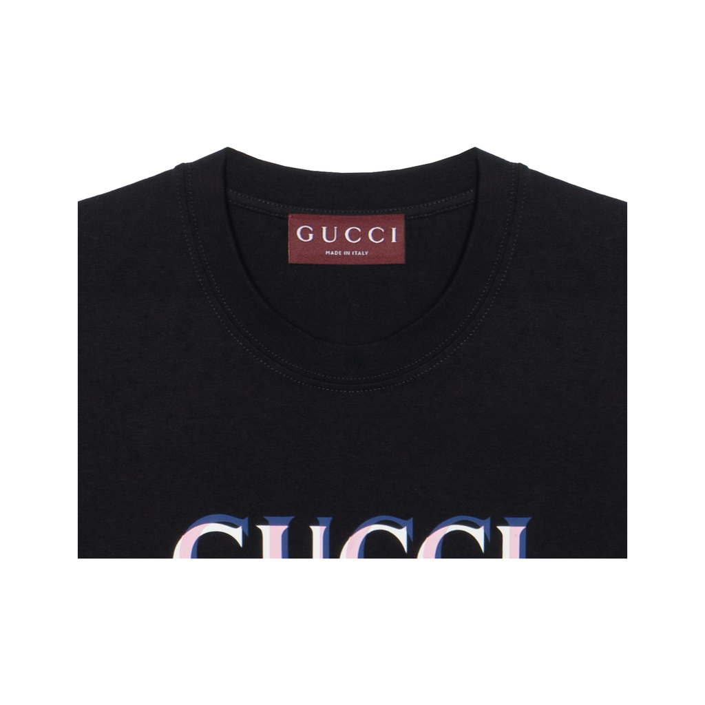 GUCCI Kaos Logo Seri Huruf, Unisex, COD '"    '"  G-25