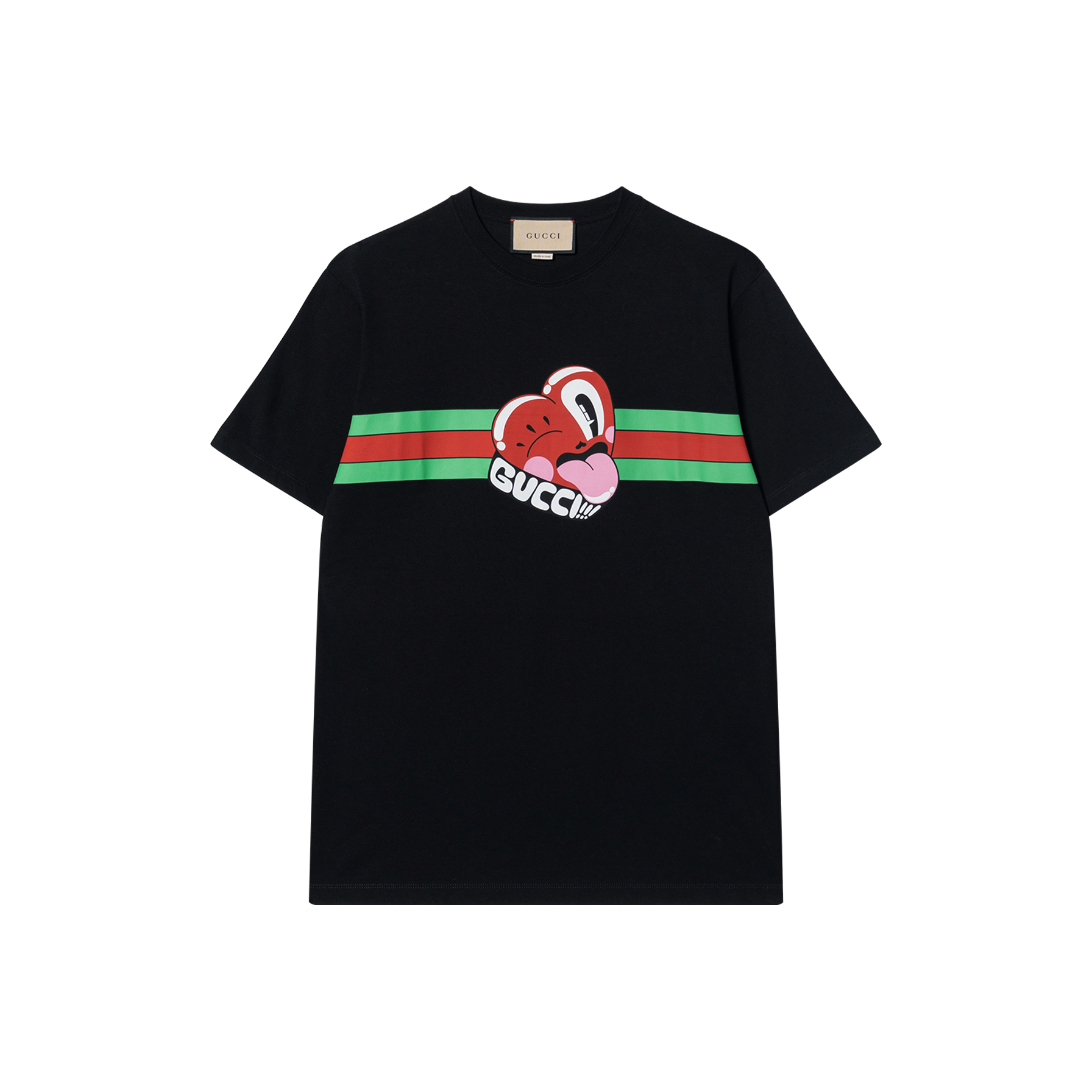 GUCCI Kaos Logo Seri Huruf, Unisex, COD '"  G-100