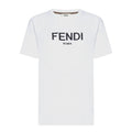 Kaos Pendek FENDI dengan Motif Gambar/Cetak, Cocok untuk Pria dan WanitaF-06