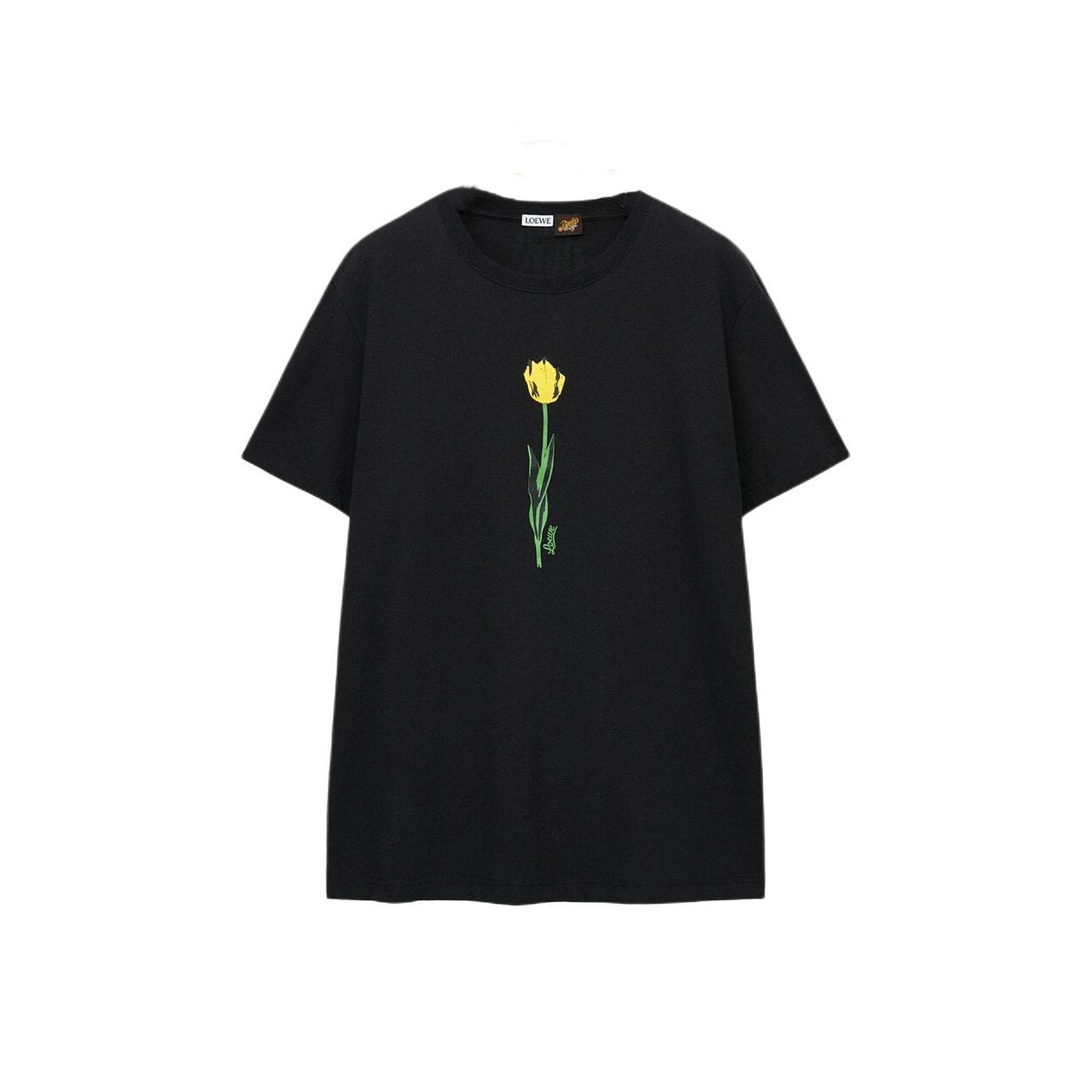 Kaos Pendek LOEWE dengan Motif Gambar/Cetak, Cocok untuk Pria dan Wanita -LE-23