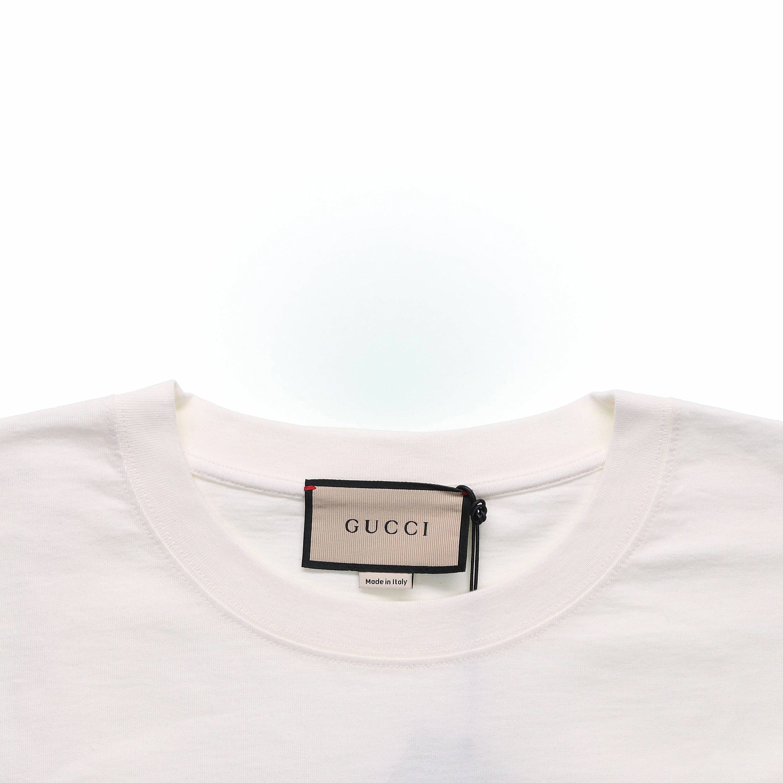 GUCCI Kaos Logo Seri Huruf, Unisex, COD '"    '"  G-33