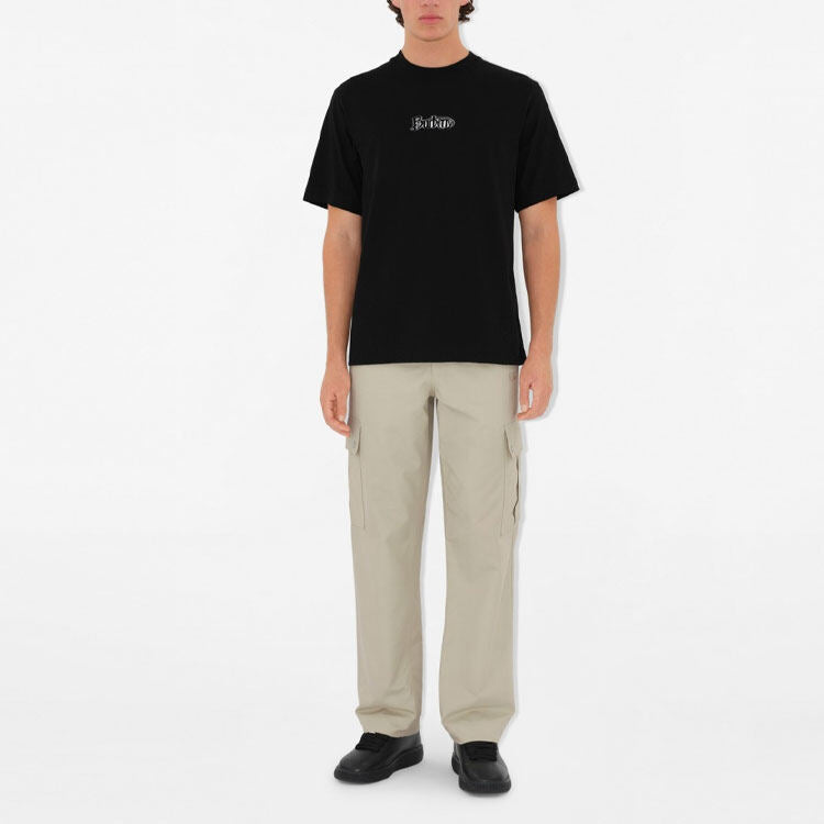 Burberry Kaos Logo Seri Huruf, Unisex, COD '"B-58