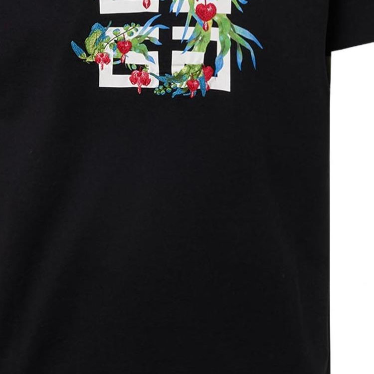 Kaos Givenchy Bermotif, Unisex -J-11