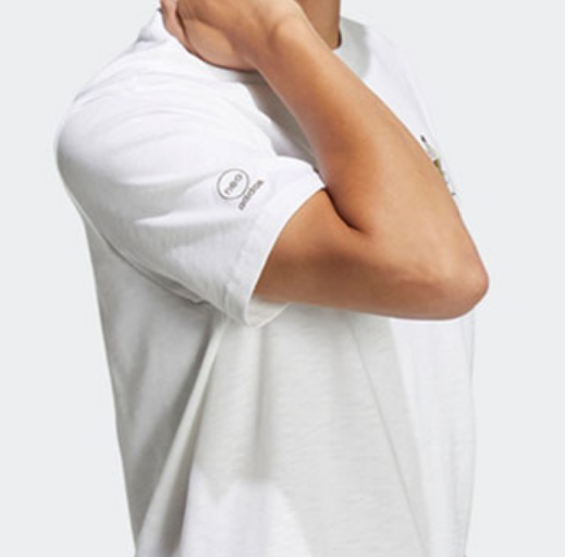 adidas Kaos Logo Seri Huruf, Unisex, COD '" AD-10