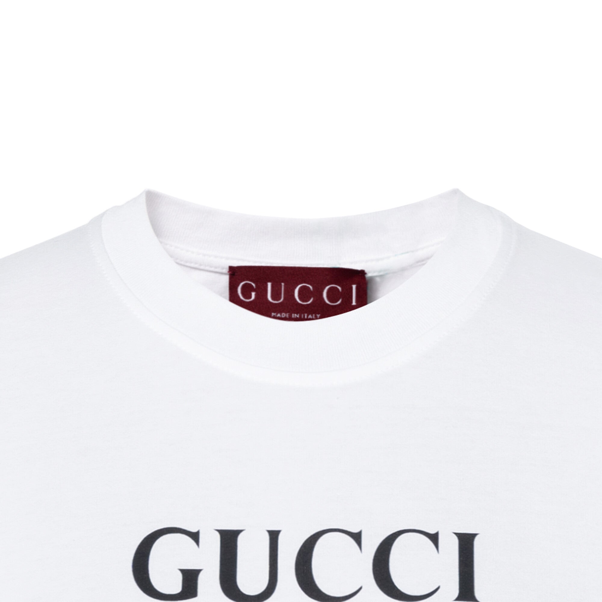 GUCCI Kaos Logo Seri Huruf, Unisex, COD '"    '"  G-34