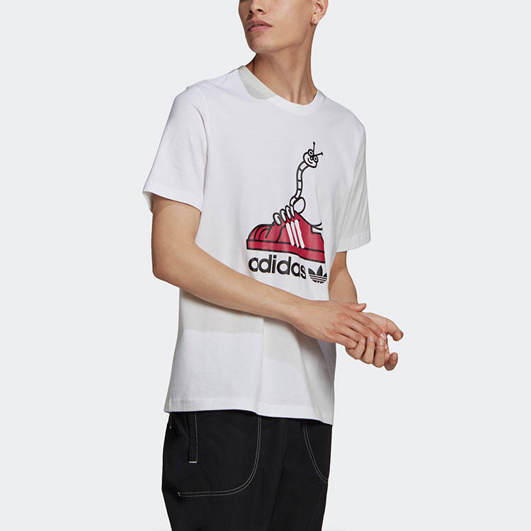 adidas Kaos Logo Seri Huruf, Unisex, COD '" AD-41