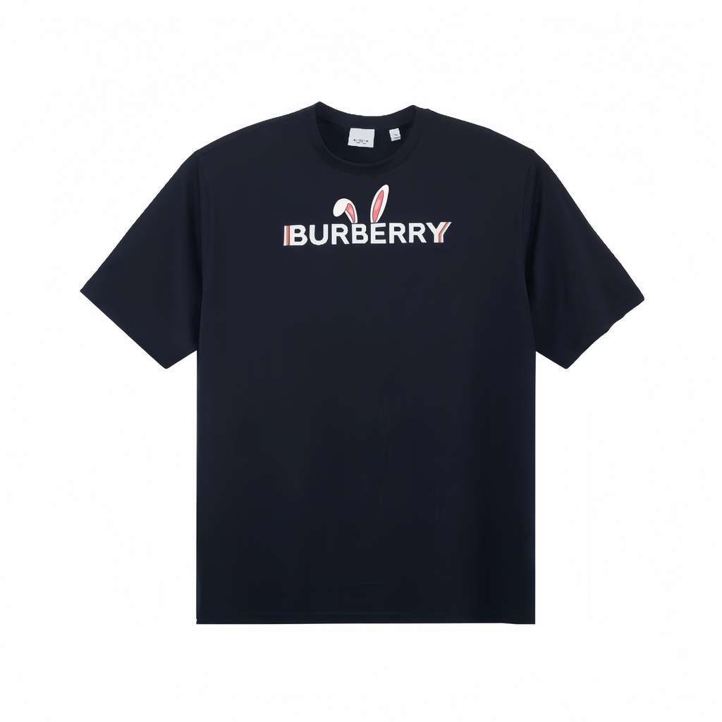 Burberry Kaos Logo Seri Huruf, Unisex, COD '"B-21