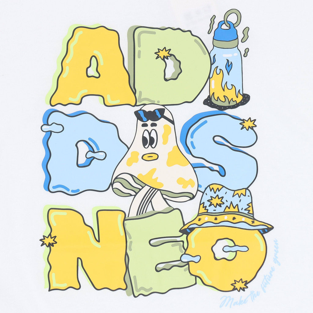 adidas Kaos Logo Seri Huruf, Unisex, COD '" AD-6