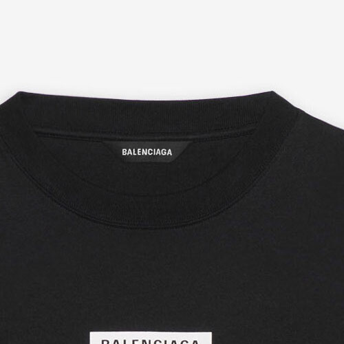 Kaos Pendek Balenciaga dengan Motif Gambar/Cetak, Cocok untuk Pria dan Wanita -BL-46