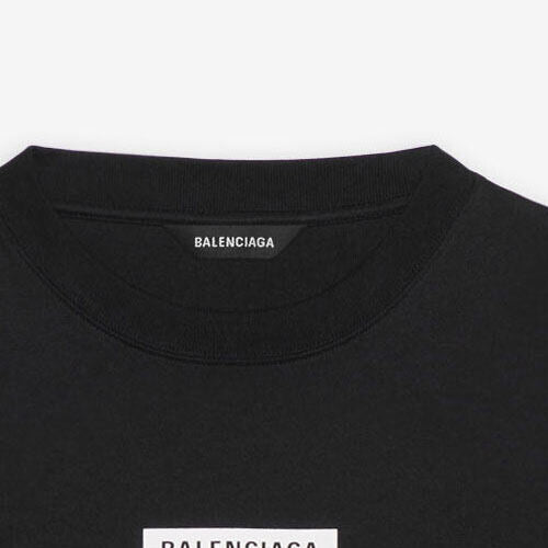 Kaos Pendek Balenciaga dengan Motif Gambar/Cetak, Cocok untuk Pria dan Wanita -BL-46