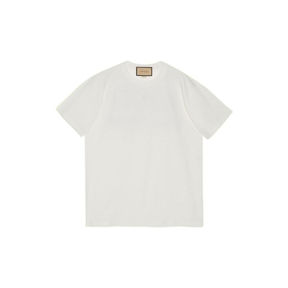 GUCCI Kaos Logo Seri Huruf, Unisex, COD '"   G-99