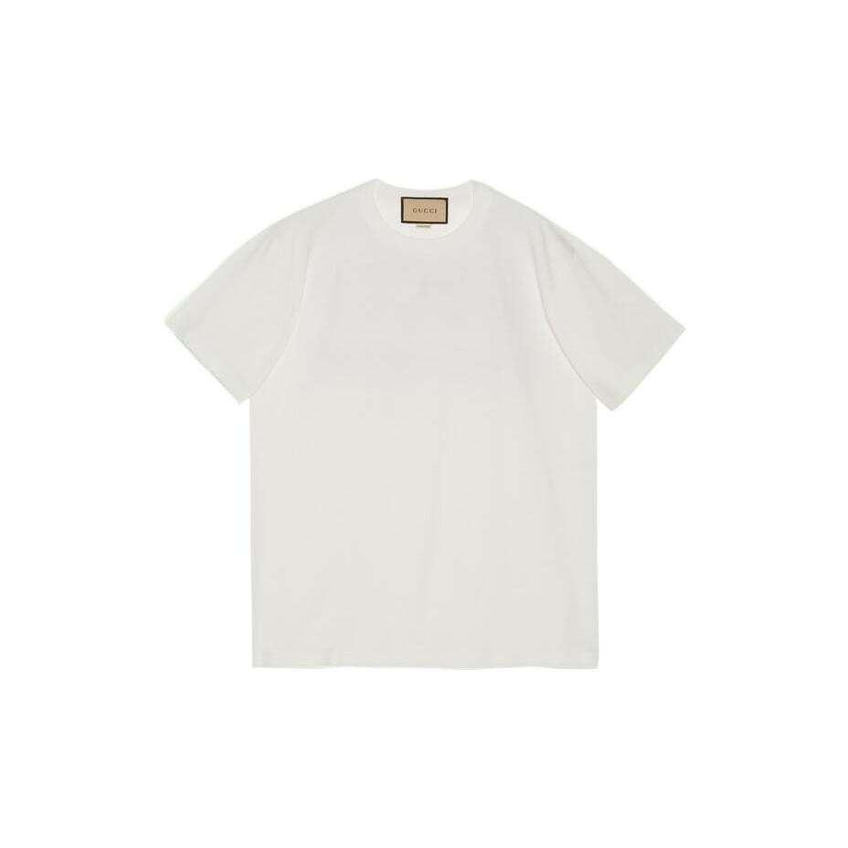 GUCCI Kaos Logo Seri Huruf, Unisex, COD '"   G-99