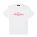 GUCCI Kaos Logo Seri Huruf, Unisex, COD '"    '"  G-30