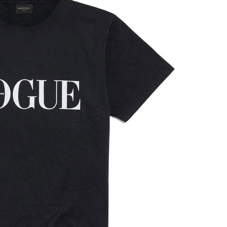 Kaos Pendek Balenciaga dengan Motif Gambar/Cetak, Cocok untuk Pria dan Wanita -BL-48