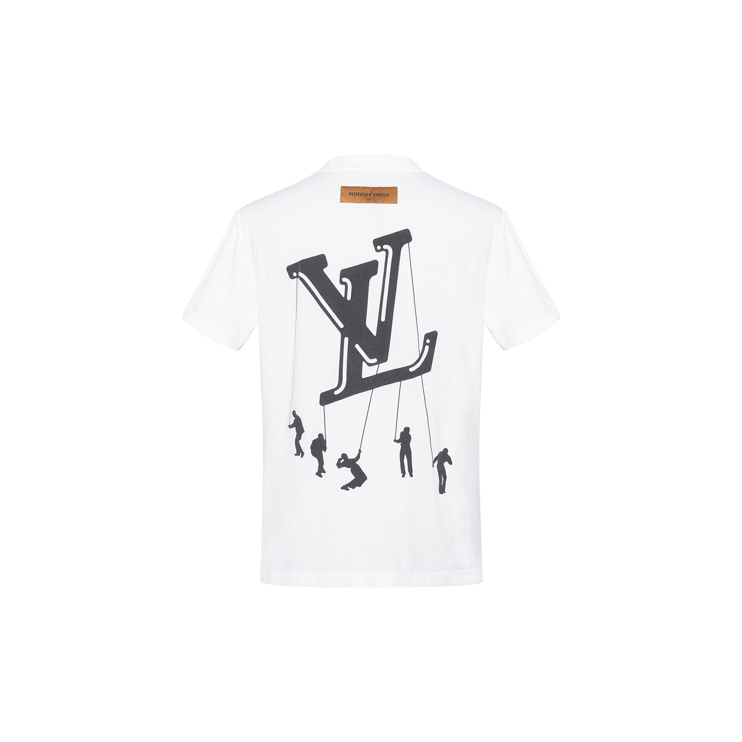 LV Kaos Logo Seri Huruf, Unisex, COD '-L-10