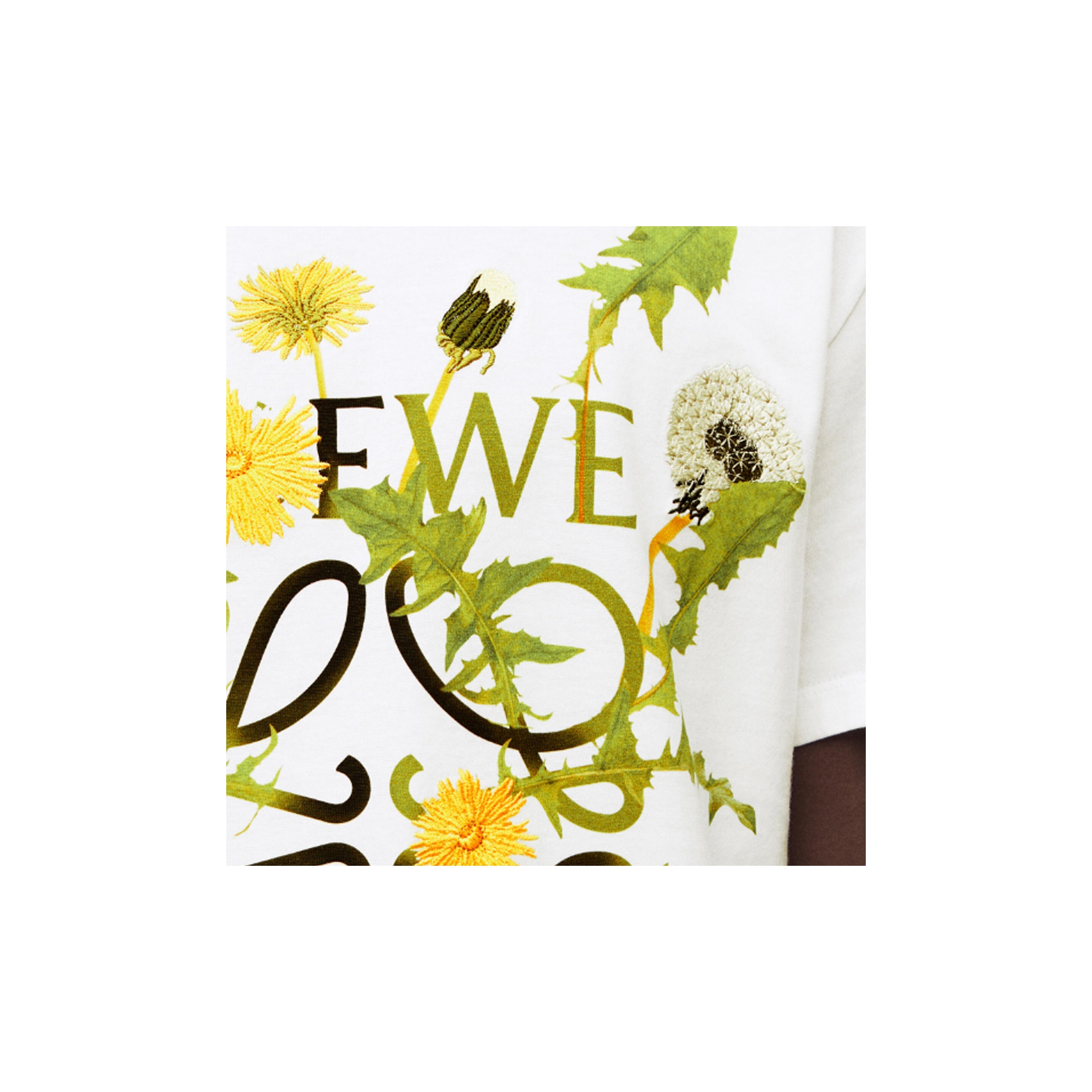 Kaos Pendek LOEWE dengan Motif Gambar/Cetak, Cocok untuk Pria dan Wanita -LE-05