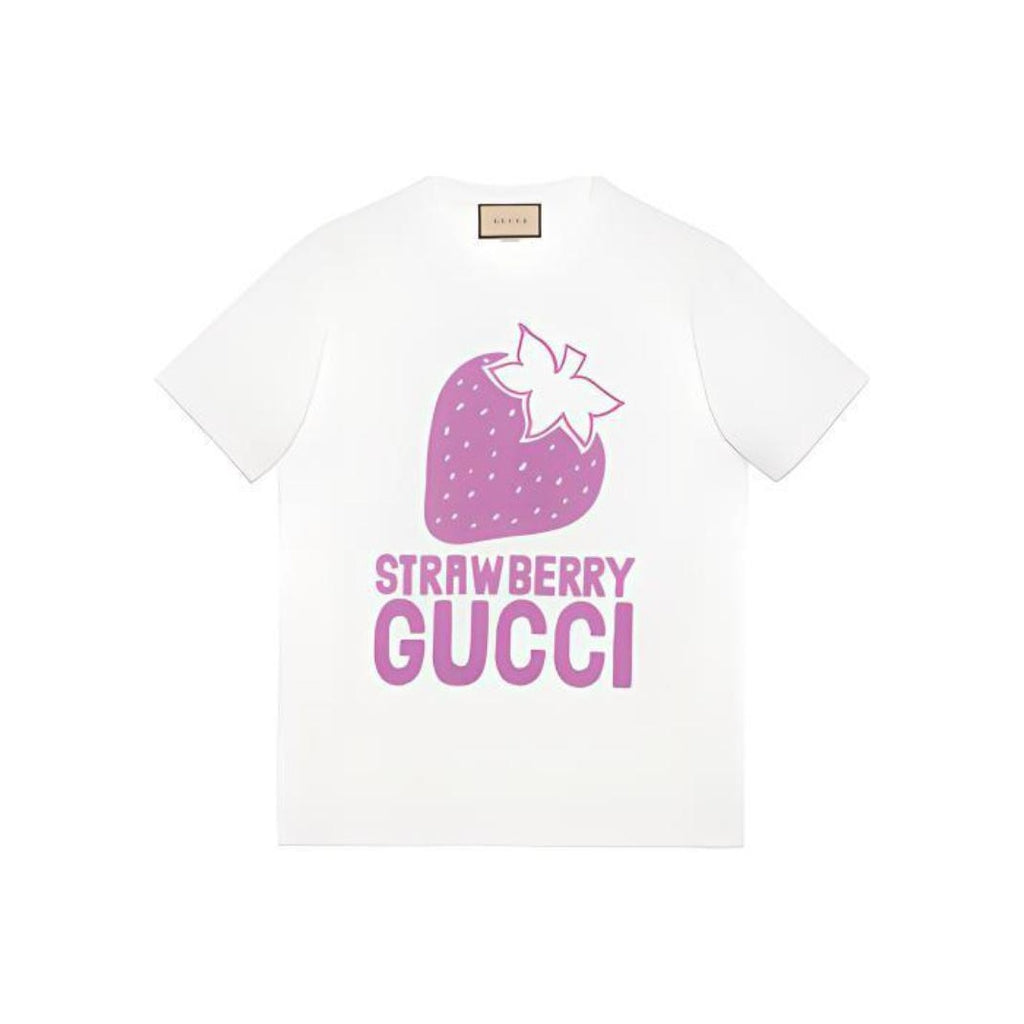 GUCCI Kaos Logo Seri Huruf, Unisex, COD '"  G-80