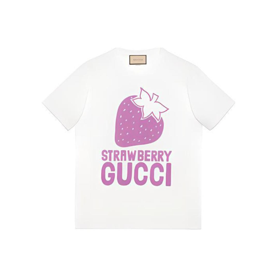 GUCCI Kaos Logo Seri Huruf, Unisex, COD '"  G-80