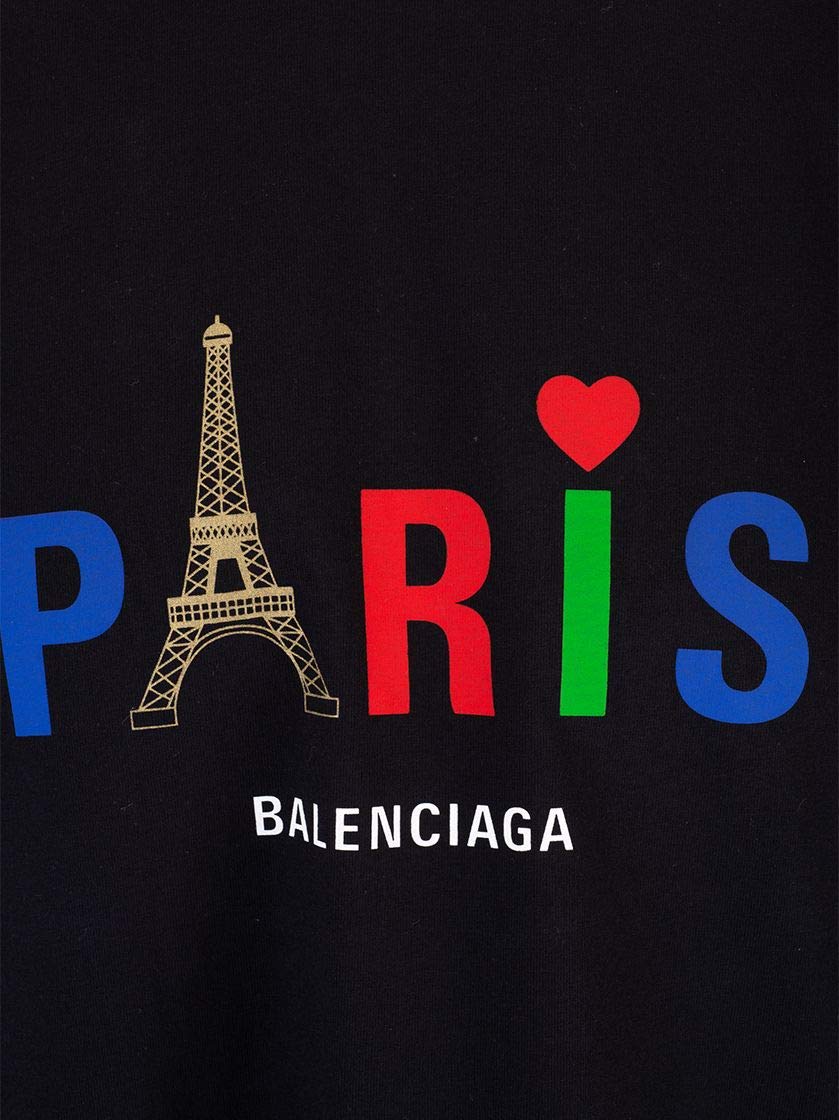 Kaos Pendek Balenciaga dengan Motif Gambar/Cetak, Cocok untuk Pria dan Wanita -BL-39