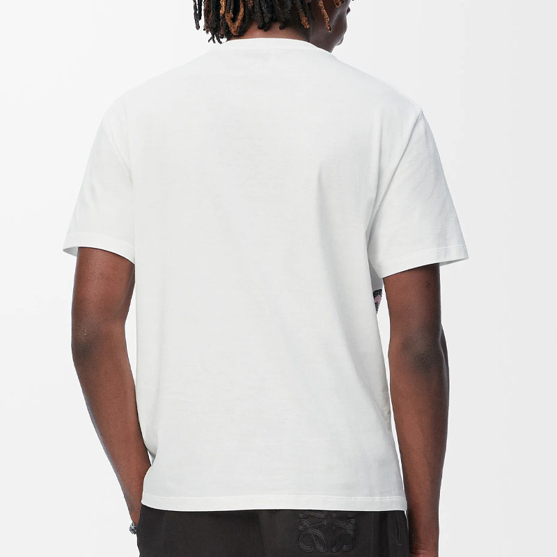 Kaos Pendek LOEWE dengan Motif Gambar/Cetak, Cocok untuk Pria dan Wanita -LE-21