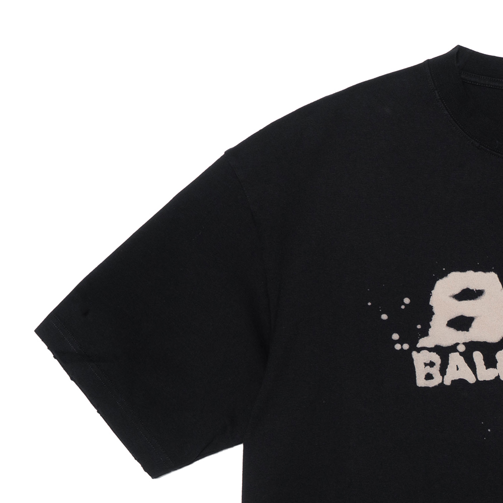 Kaos Pendek Balenciaga dengan Motif Gambar/Cetak, Cocok untuk Pria dan Wanita -BA-4