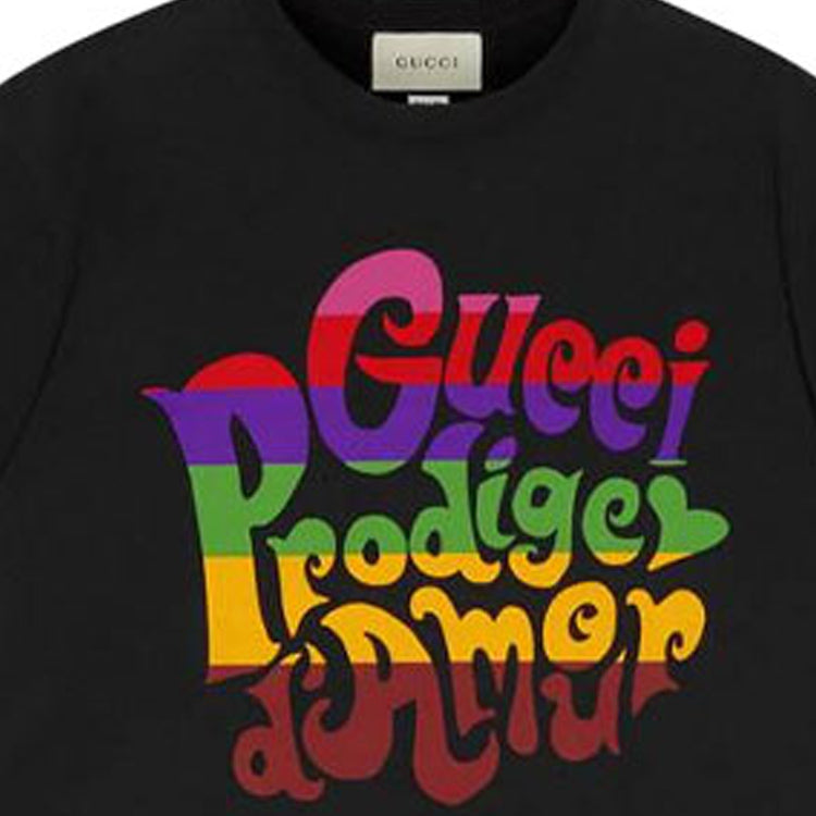 GUCCI Kaos Logo Seri Huruf, Unisex, COD '"    '"  G-45