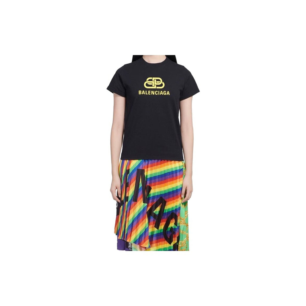 Kaos Pendek Balenciaga dengan Motif Gambar/Cetak, Cocok untuk Pria dan Wanita -BL-19