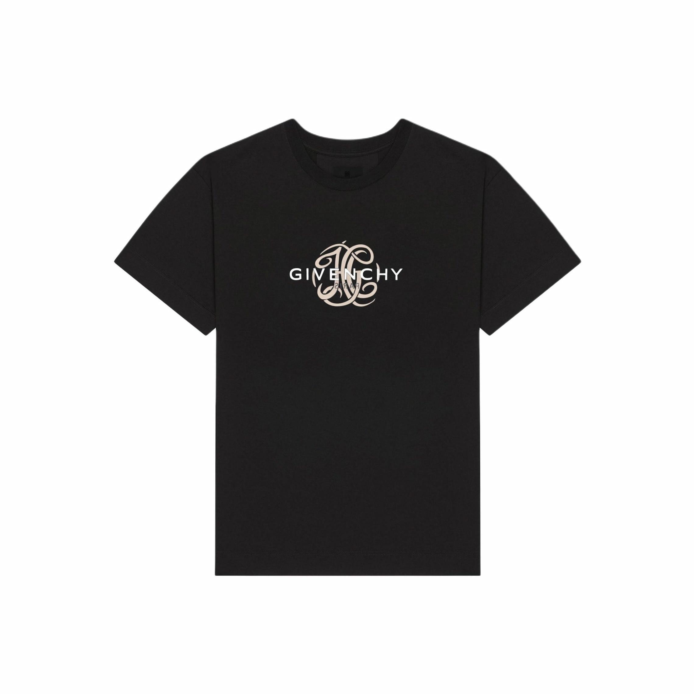 Kaos Givenchy Bermotif, Unisex -J-15