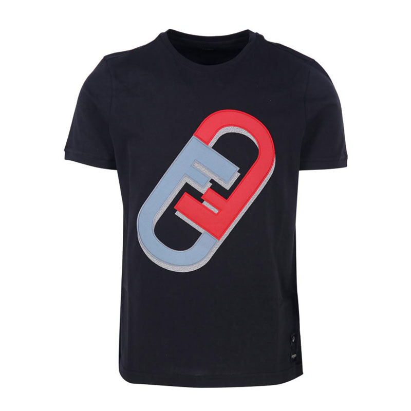 Kaos Pendek FENDI dengan Motif Gambar/Cetak, Cocok untuk Pria dan WanitaF-36