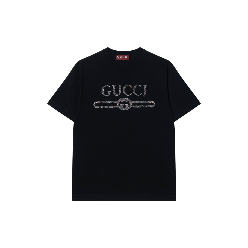 GUCCI Kaos Logo Seri Huruf, Unisex, COD '"    '"  G-44