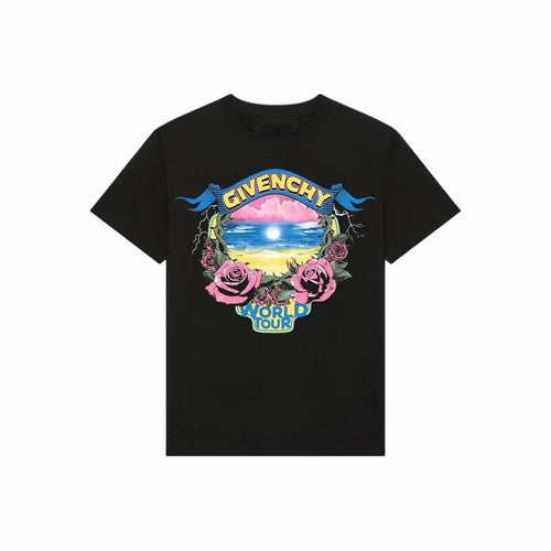 Kaos Givenchy Bermotif, Unisex -J-08