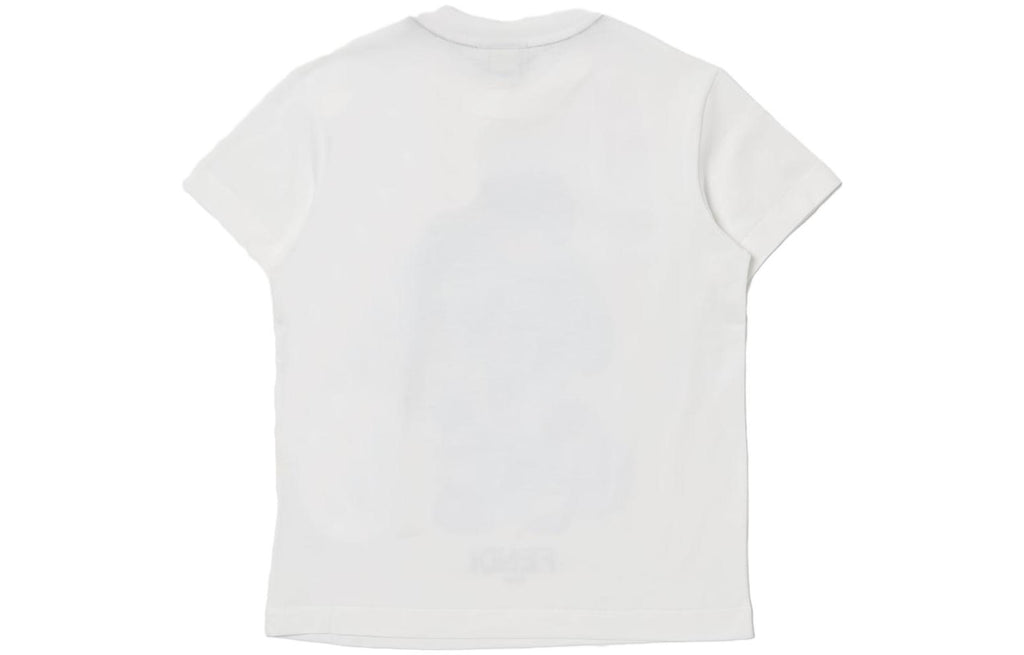 Kaos Pendek FENDI dengan Motif Gambar/Cetak, Cocok untuk Pria dan WanitaF-42