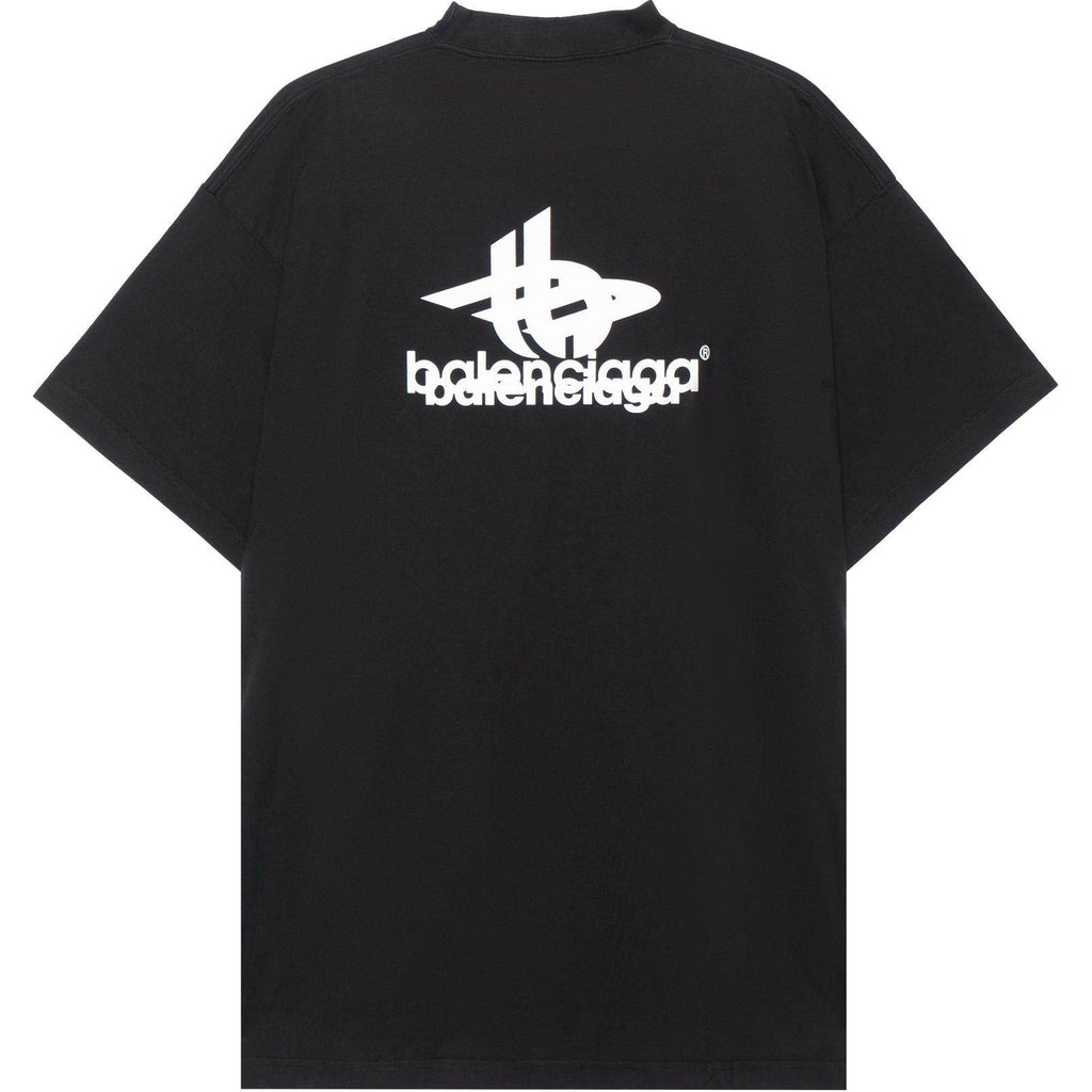 Kaos Pendek Balenciaga dengan Motif Gambar/Cetak, Cocok untuk Pria dan Wanita -BL-17