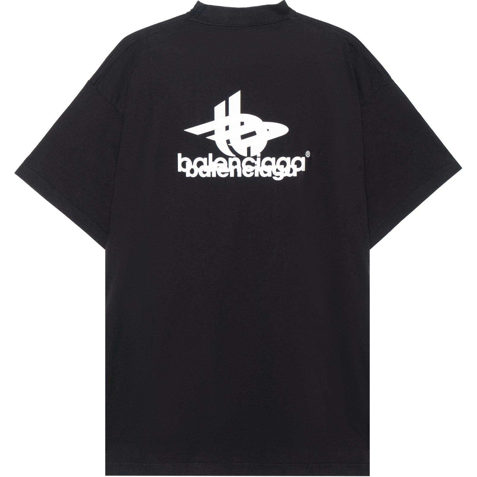 Kaos Pendek Balenciaga dengan Motif Gambar/Cetak, Cocok untuk Pria dan Wanita -BL-17