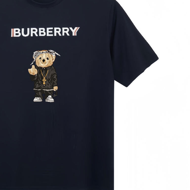 Burberry Kaos Logo Seri Huruf, Unisex, COD '"B-40