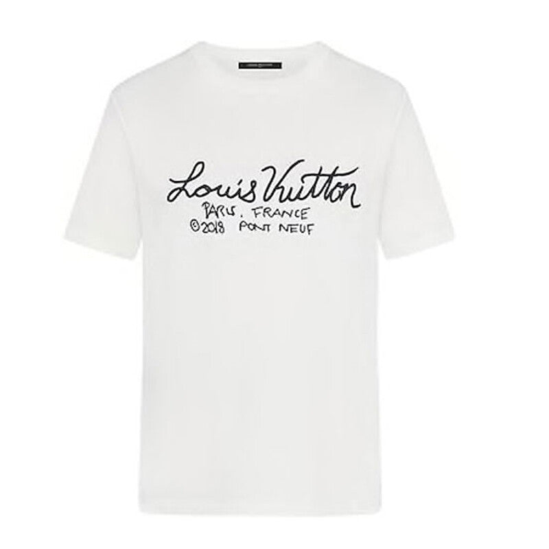 LV Kaos Logo Seri Huruf, Unisex, COD '-L-09