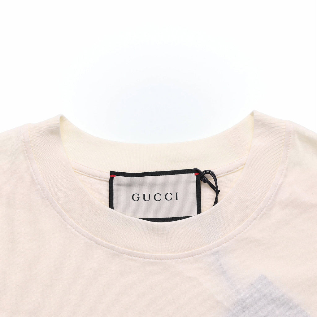 GUCCI Kaos Logo Seri Huruf, Unisex, COD '"   G-67