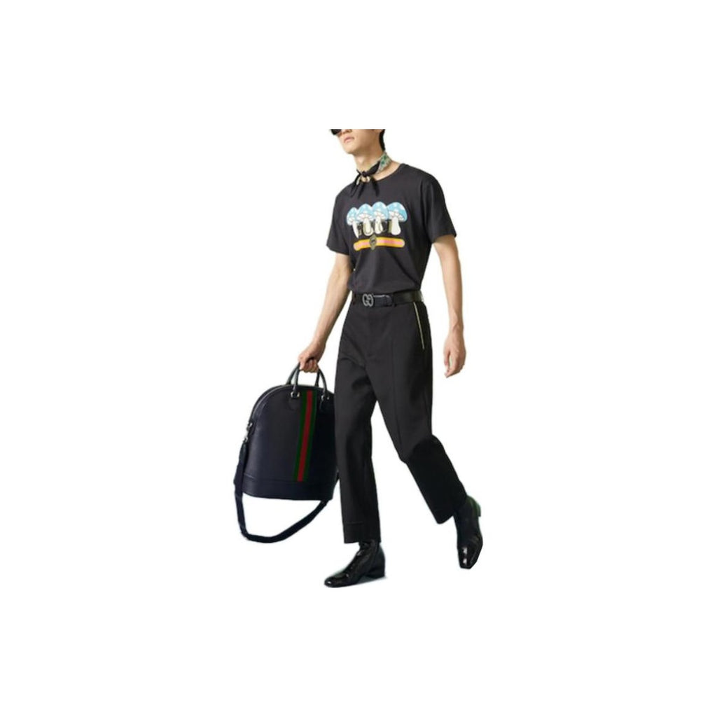 GUCCI Kaos Logo Seri Huruf, Unisex, COD '"   G-91