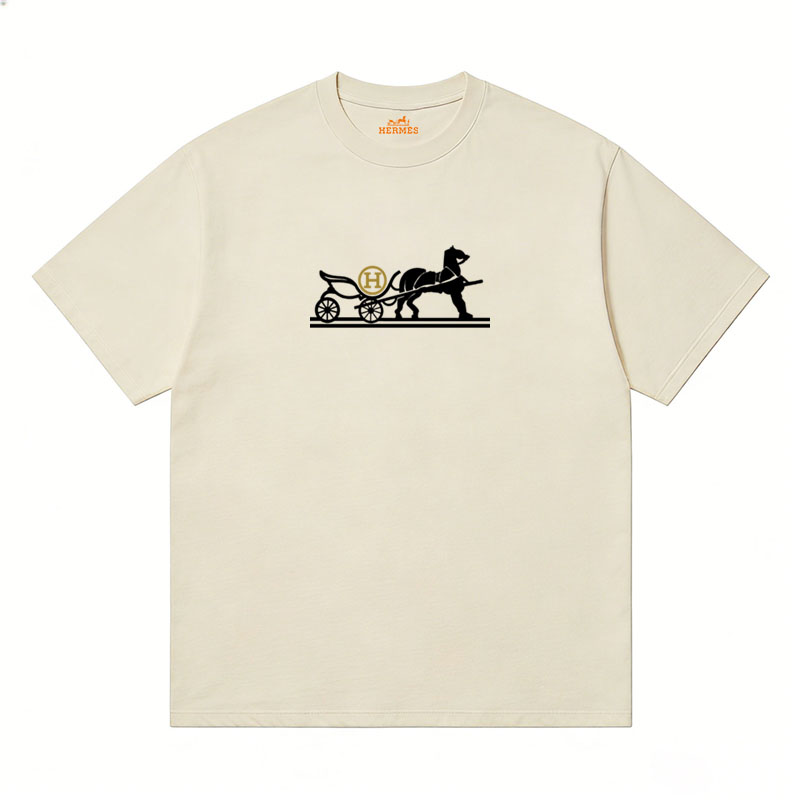 HERMES Kaos Logo Seri Huruf, Unisex '"COD '"  HE - 3