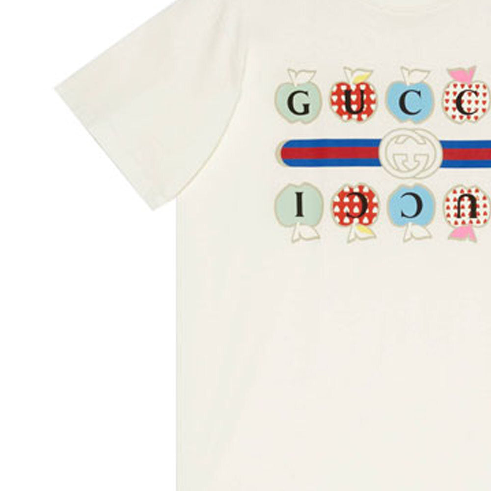 GUCCI Kaos Logo Seri Huruf, Unisex, COD '"    '"  G-32